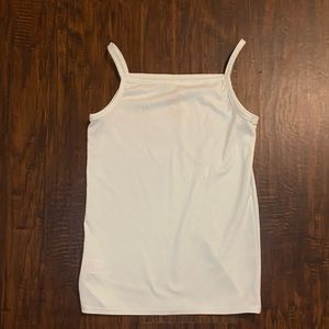 White tank top